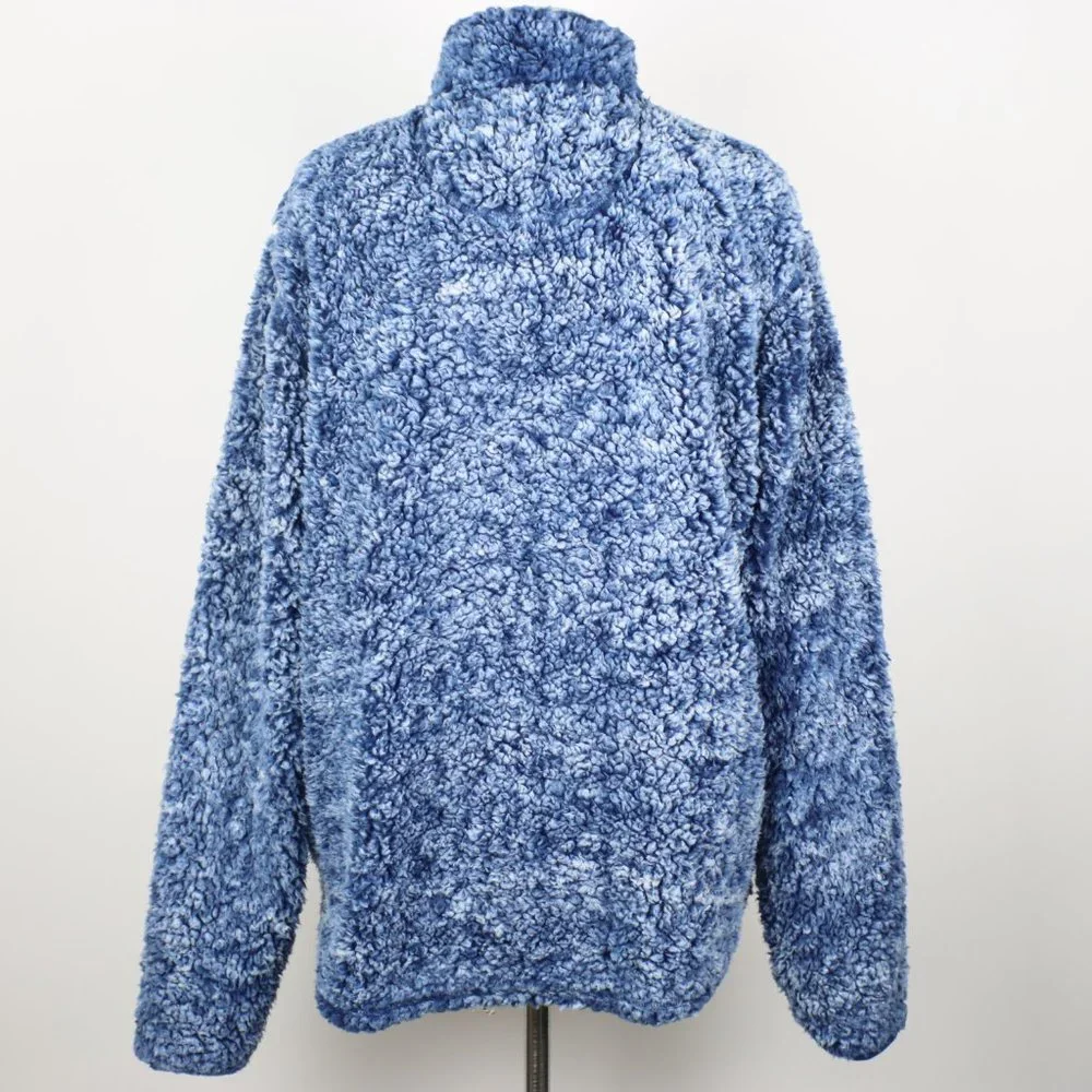 Southern Shirt Womens Medium Sherpa 1/4 Zip Pullover Sweater - Picture 2 of 6